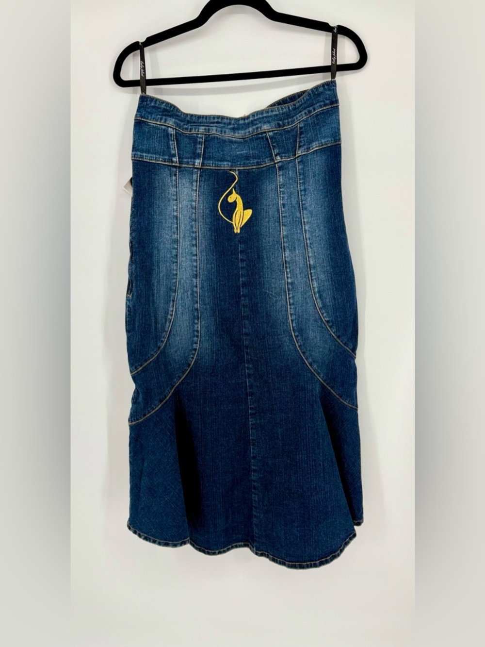 NWT Baby Phat Denim Strapless Dress Size 11 Y2K Kimora Lee Simmons Jean Dress - Picture 8 of 12